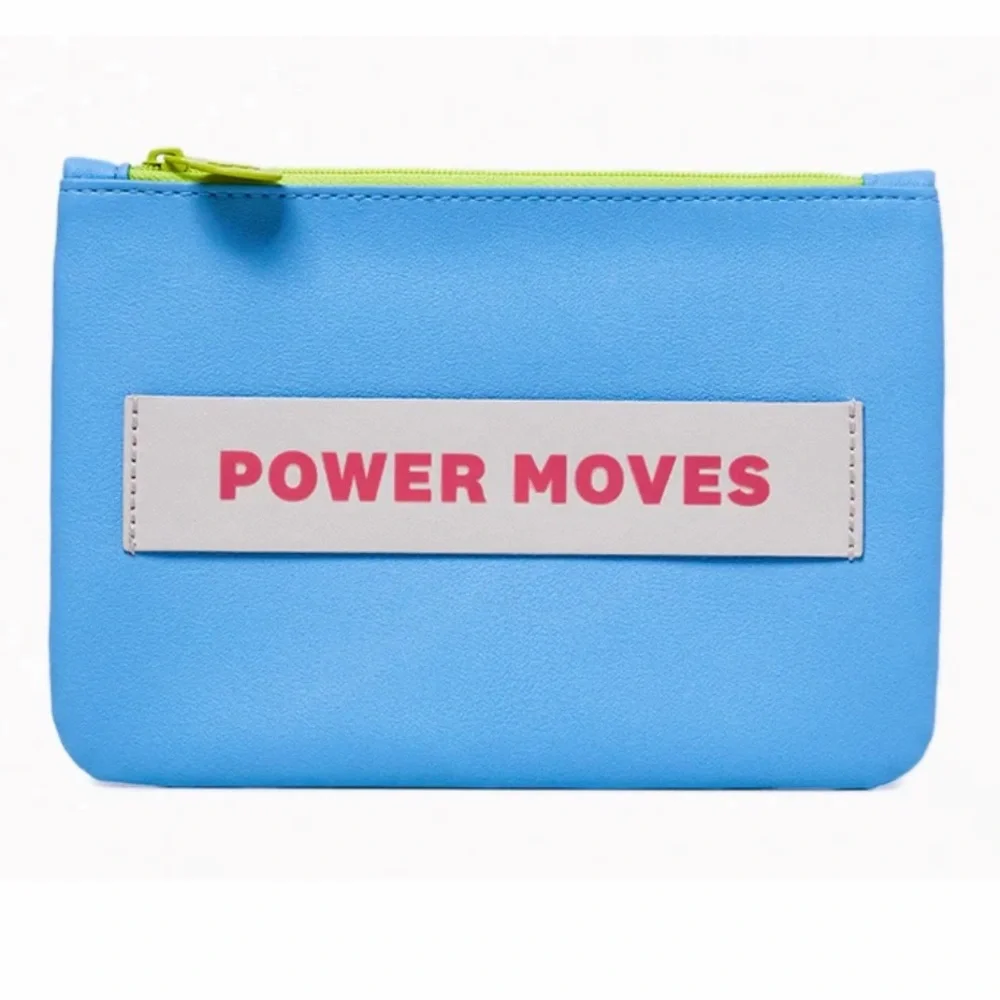 Ipsy Blue Intention ‘Power Moves’ Glam Cosmetic Bag